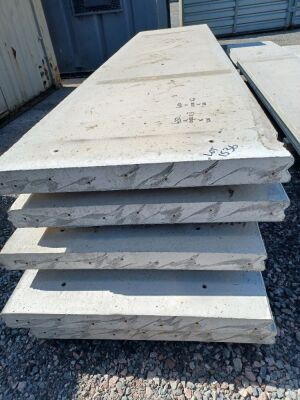 5x Concrete Panels