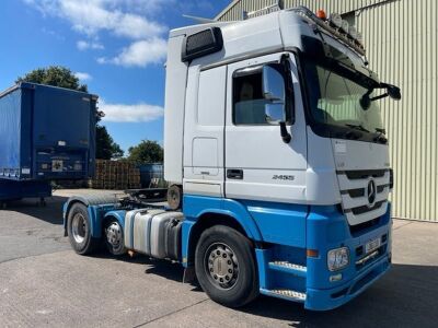 2012 Mercedes Actros 2455 6x2 Mini Midlift Tractor Unit