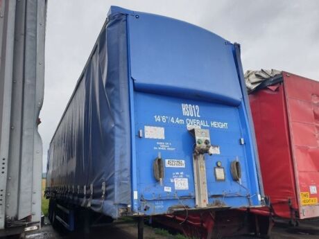 2005 SDC Triaxle Curtainside Trailer