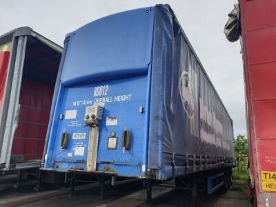 2005 SDC Triaxle Curtainside Trailer - 3