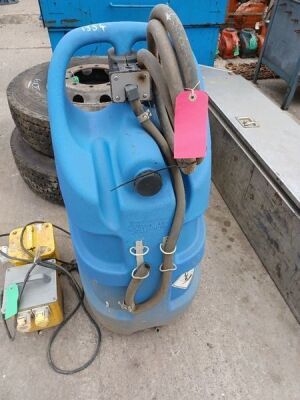 2019 110 Litre Fuel Proof Portable Ad Blue Bowser