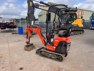 2019 Kubota KX008-3 Mini Digger - 2