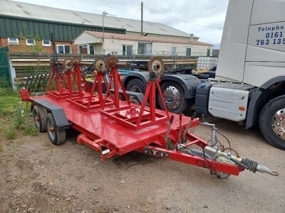 Trailer + Winch Solutions Ltd Tandem Axle Drawbar Coil Trailer