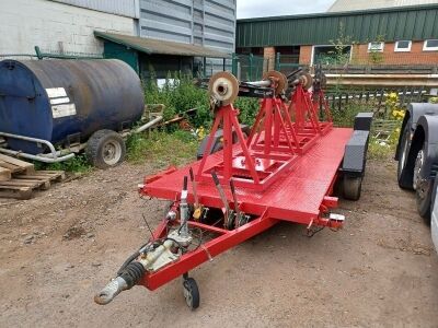 Trailer + Winch Solutions Ltd Tandem Axle Drawbar Coil Trailer - 2