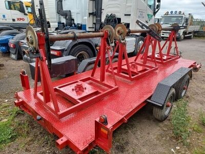 Trailer + Winch Solutions Ltd Tandem Axle Drawbar Coil Trailer - 6