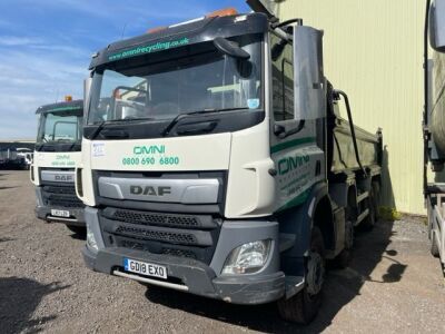 2018 DAF CF 450 8x4 Steel Body Tipper - 2