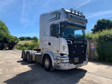 2014 Scania R580 V8 6x4 Double Drive Tractor Unit