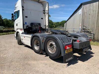 2016  Scania R580 V8 6x2 Rear Lift Tractor Unit - 4