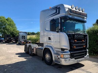 2014 Scania R580 V8 6x4 Double Drive Tractor Unit
