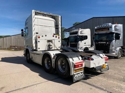 2017 Scania R580 V8 6x2 Twin Wheel Rear Lift Tractor Unit - 3