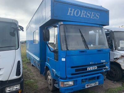 2002 Iveco Tector 75E17 4x2 Horsebox