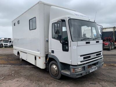 2000 Iveco Cargo 75E15 4x2 Horsebox