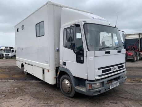 2000 Iveco Cargo 75E15 4x2 Horsebox
