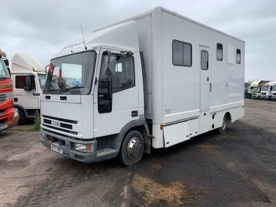 2000 Iveco Cargo 75E15 4x2 Horsebox - 2