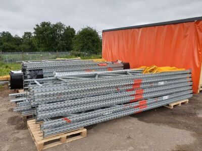 Large Qty of Pallet Racking,Supports & Cross Members