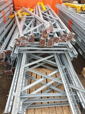 Large Qty of Pallet Racking,Supports & Cross Members - 4