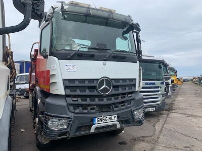 2015 Mercedes Arocs 8x4 Steel Body Tipper