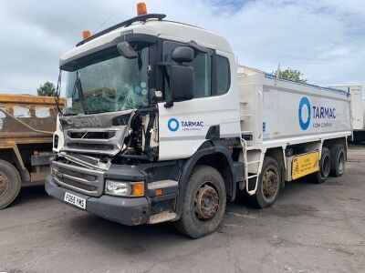 2016 Scania P410 8x4 Tarmac Spec Tipper