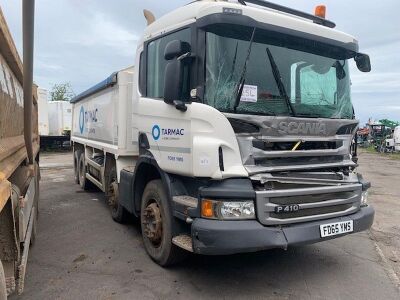 2016 Scania P410 8x4 Tarmac Spec Tipper - 2