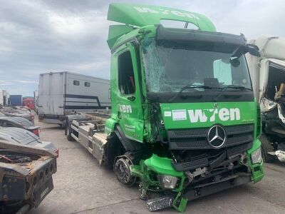 2019 Mercedes Antos 1836 4x2 Demountable Body Rigid