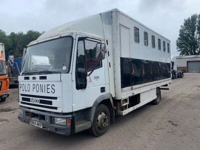 1998 Iveco Cargo 75E15 4x2 Horsebox