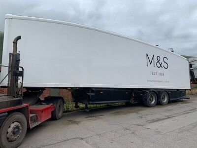 2009 Don Bur 2 Axle Box Van Trailer