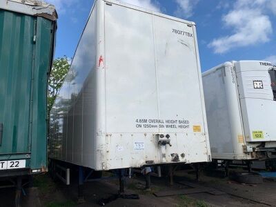 2017 SDC & Lawrence David Triaxle Box Van Trailer