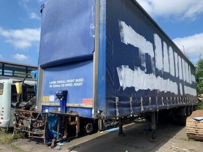 2010 SDC Triaxle Curtainside Trailer - 2