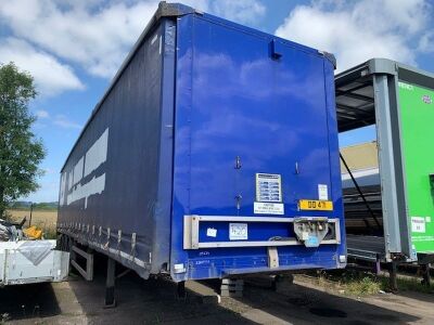 2007 Montracon Triaxle Curtainside Trailer