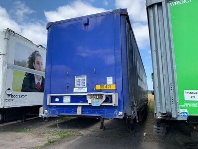 2007 Montracon Triaxle Curtainside Trailer - 2