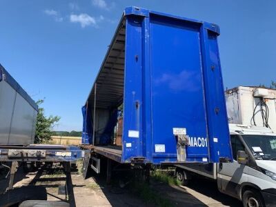 2006 SDC Triaxle Curtainside Trailer