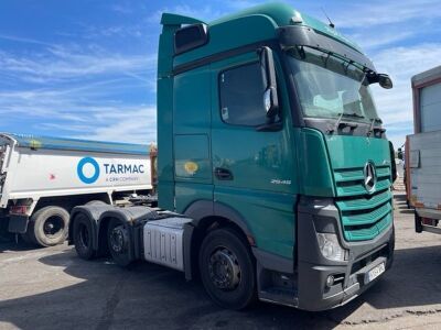 2014 Mercedes Actros 2545 Euro 6 6x2 Tractor Unit