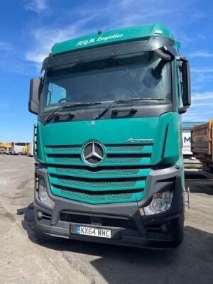 2014 Mercedes Actros 2545 Euro 6 6x2 Tractor Unit - 2