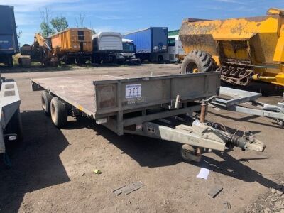 Ifor Williams LM146G 2 Axle Drawbar Flat Trailer