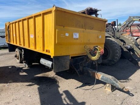 Tandem Axle Drawbar Tipping Trailer