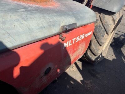 Manitou MLT526 Turbo 4WD Reach Truck - 8