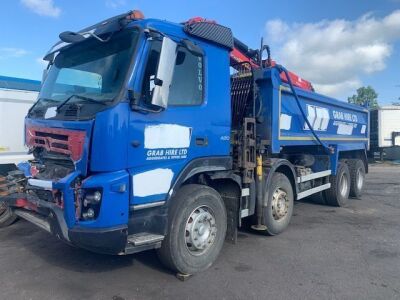 2009 Volvo FM 420 8x4 Grab Loader