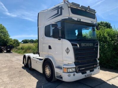 2016 Scania R580 V8 6x2 Rear Lift Tractor Unit