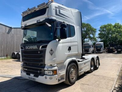 2016 Scania R580 V8 6x2 Rear Lift Tractor Unit - 2