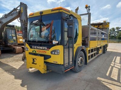 2009 Dennis Elite 6x2 2nd lift Highway Maintenance Vehicle Dropside Flat