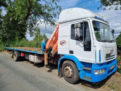 2004 Iveco Eurocargo 180 E24 4x2 Crane Tilt + Slide Streetlifter - 32