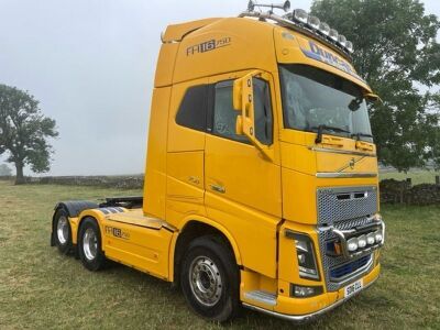 2016 Volvo FH16 750 6x2 Rear Lift Tractor Unit