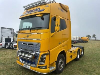 2016 Volvo FH16 750 6x2 Rear Lift Tractor Unit - 2