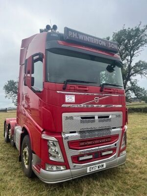2017 Volvo FH500 Globetrotter 6x2 Midlift Tractor Unit - 2