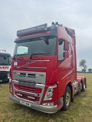 2017 Volvo FH500 Globetrotter 6x2 Midlift Tractor Unit - 3