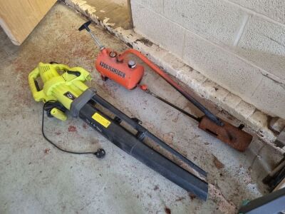 X300 Flamegun Burner + Dirty Pro Tools Electric Leaf Blower - 2