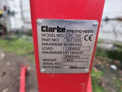 Clarke CFC100 Engine Hoist - 7