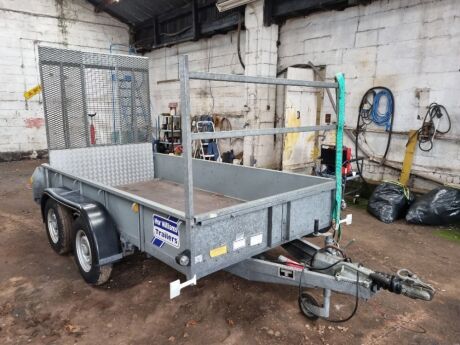 Ifor Williams Tandem Axle GD105G Drawbar Plant Trailer