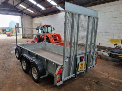 Ifor Williams Tandem Axle GD105G Drawbar Plant Trailer - 10