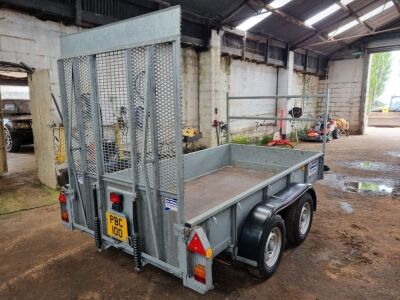 Ifor Williams Tandem Axle GD105G Drawbar Plant Trailer - 12